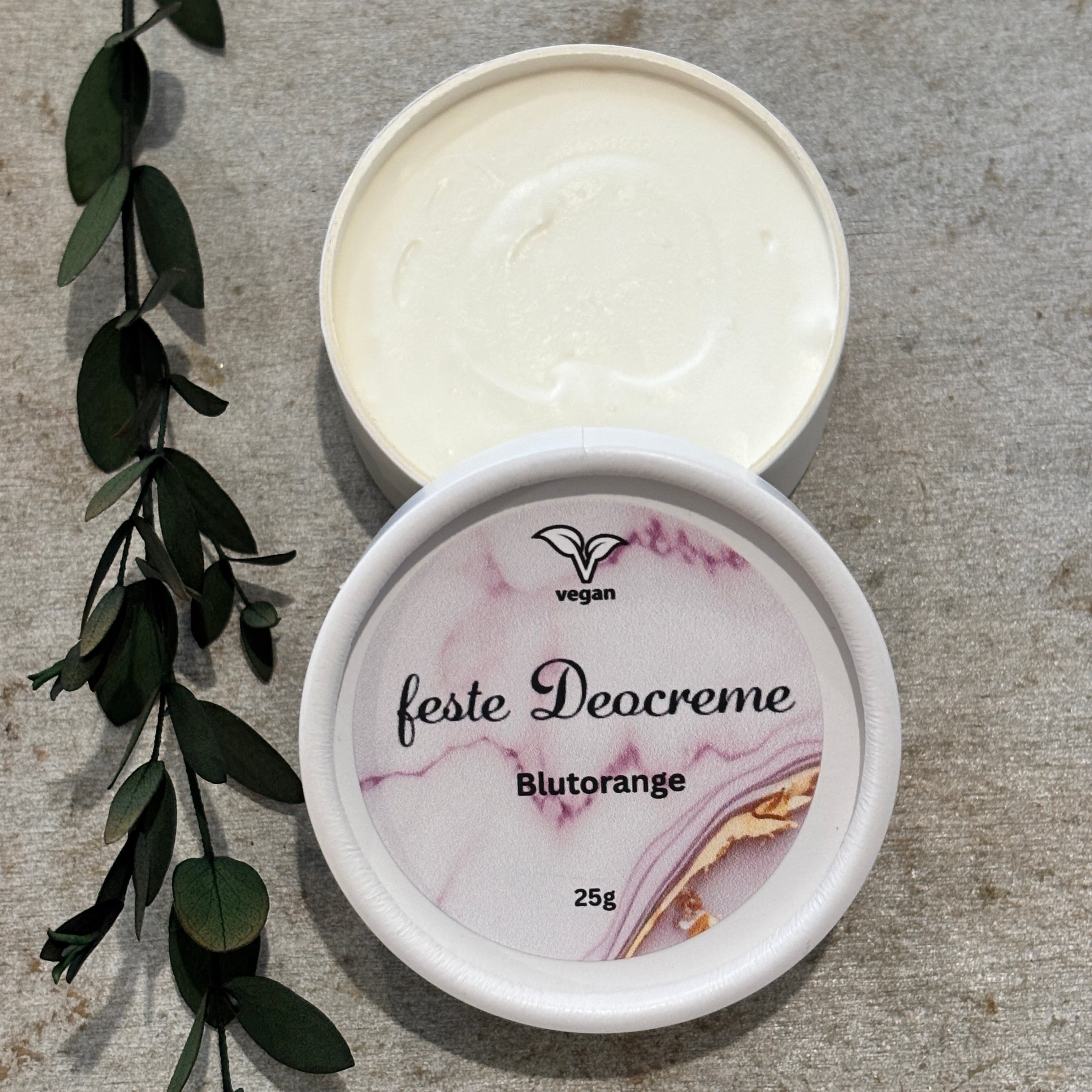 Bio-feste Deocreme Blutorange vegan 25g