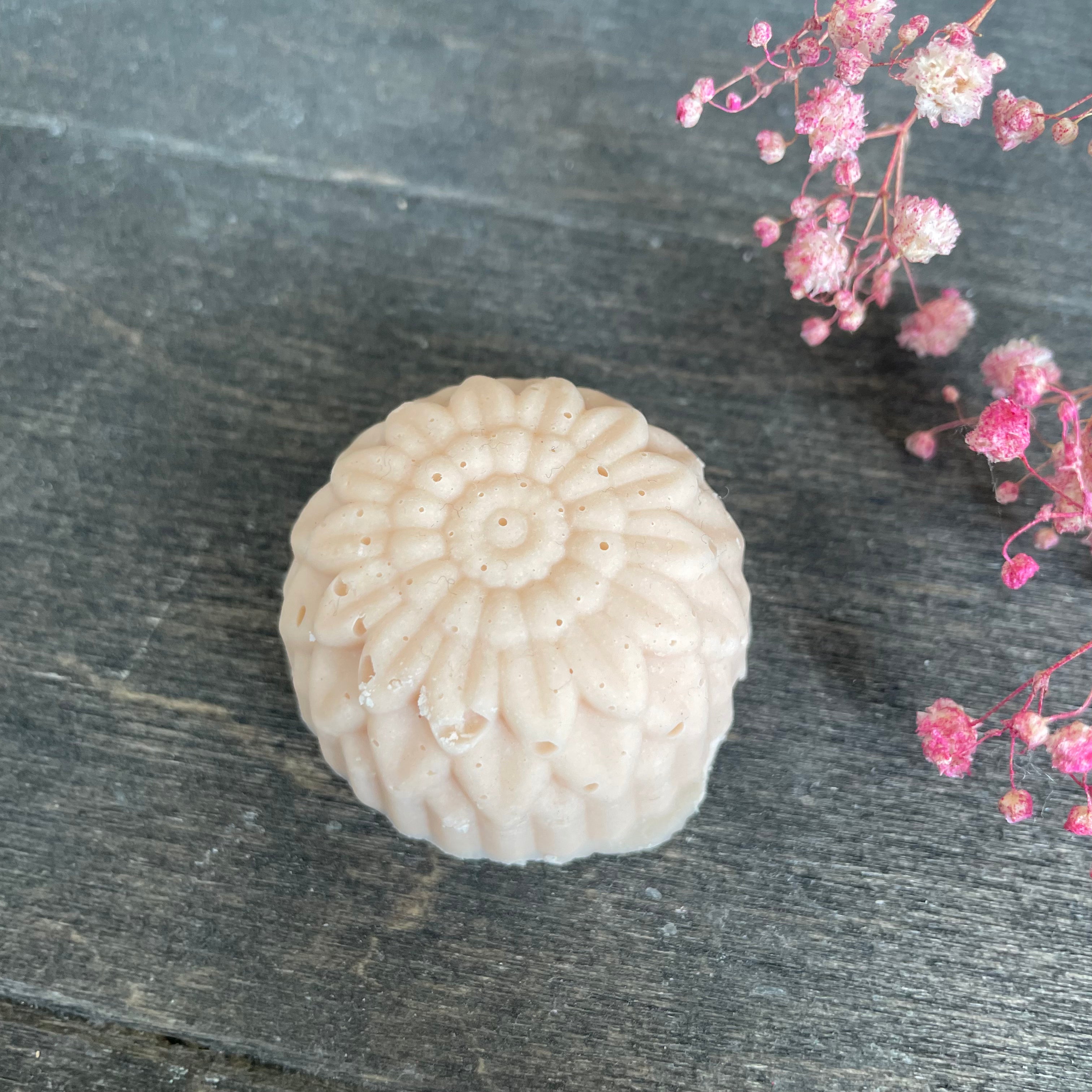 Mini festes Shampoo mit rosa Tonerde 25g