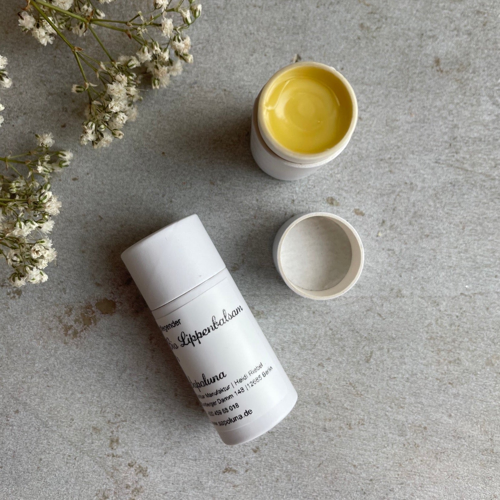 Lippenbalsam mit bio Rohstoffen 7g