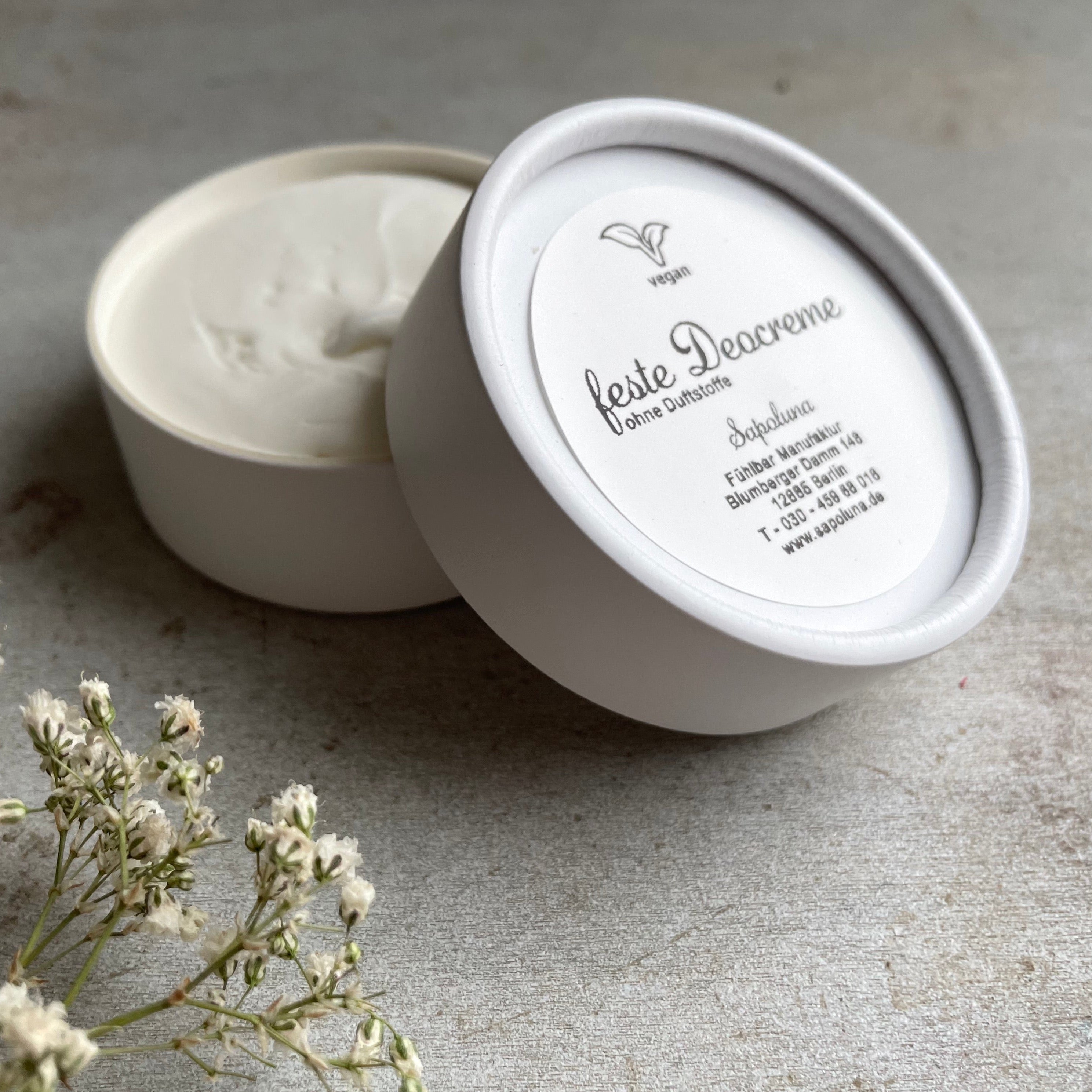 Bio-feste Deocreme pur vegan 25g