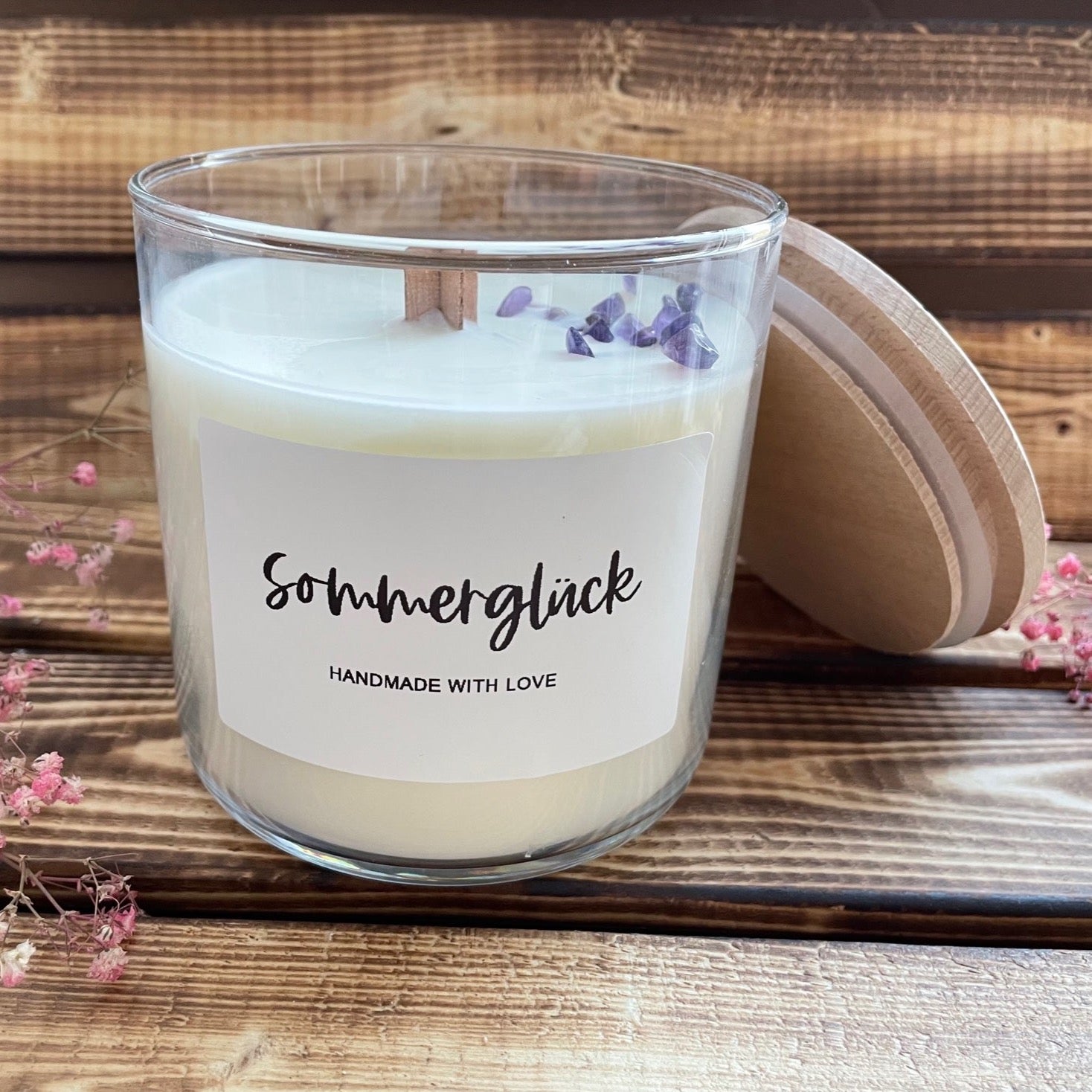 Duftkerze #Sommerglück - Landhausgarten 400g