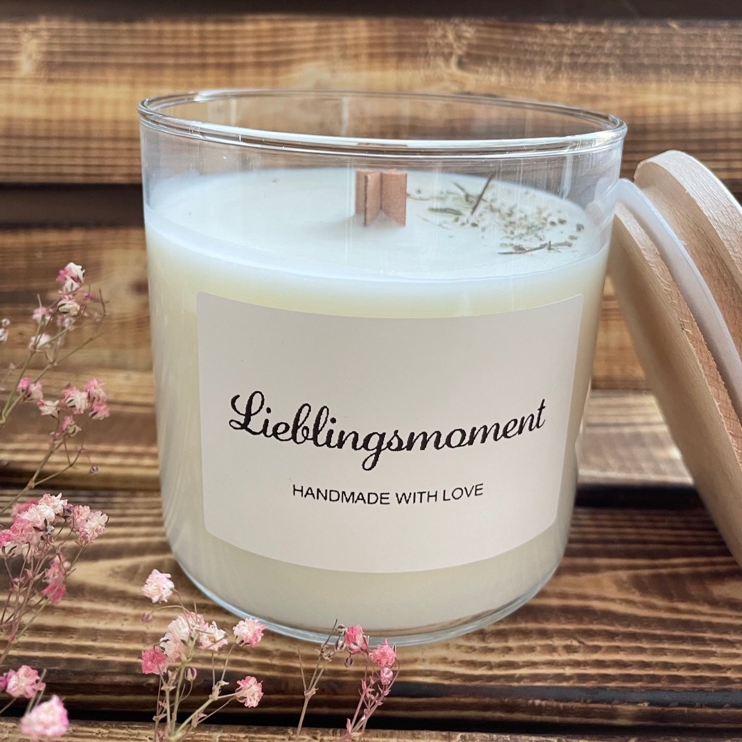 Duftkerze #Lieblingsmoment - grüner Tee und Zitrone 400g