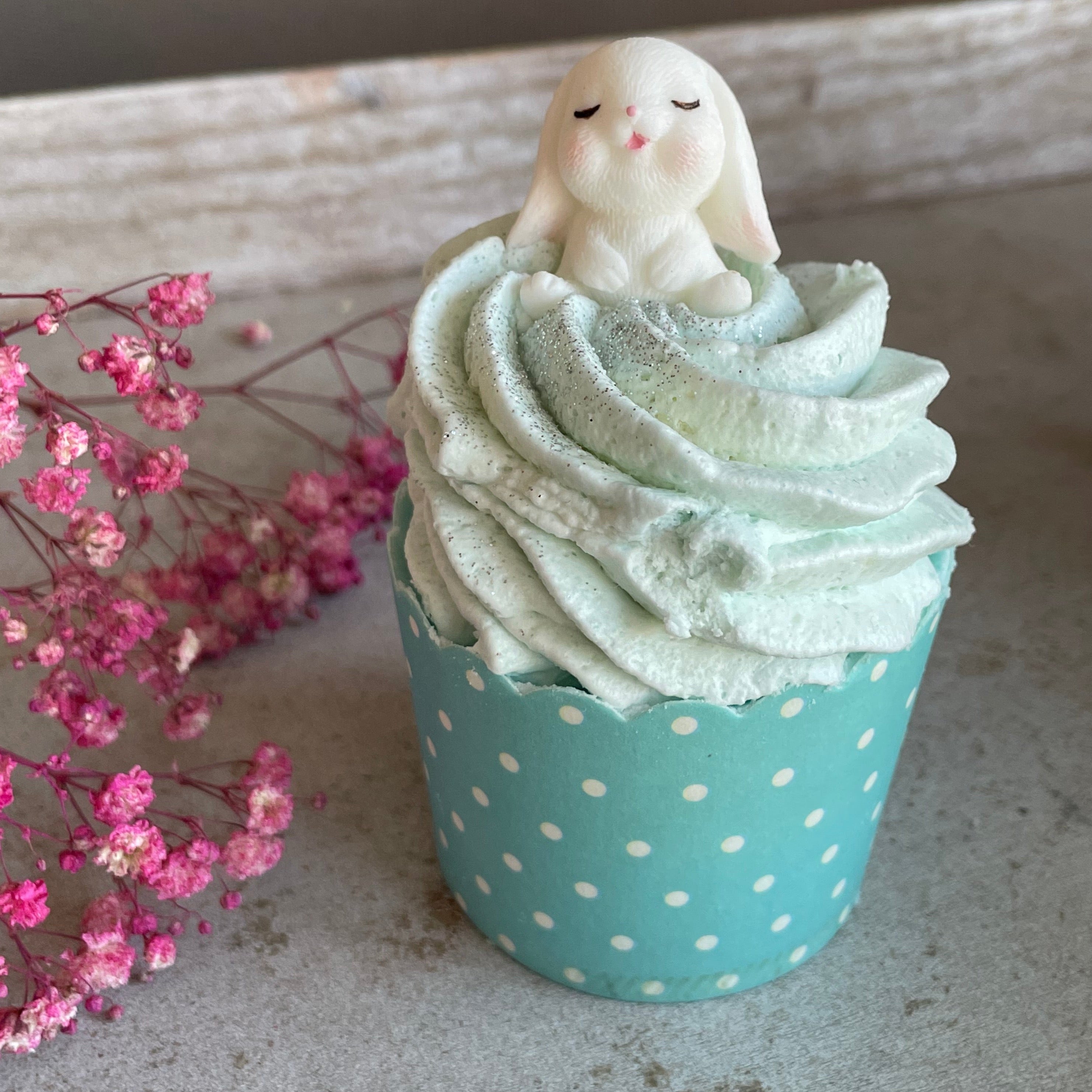 Badecupcake #Vanille - Osterhase / Hase