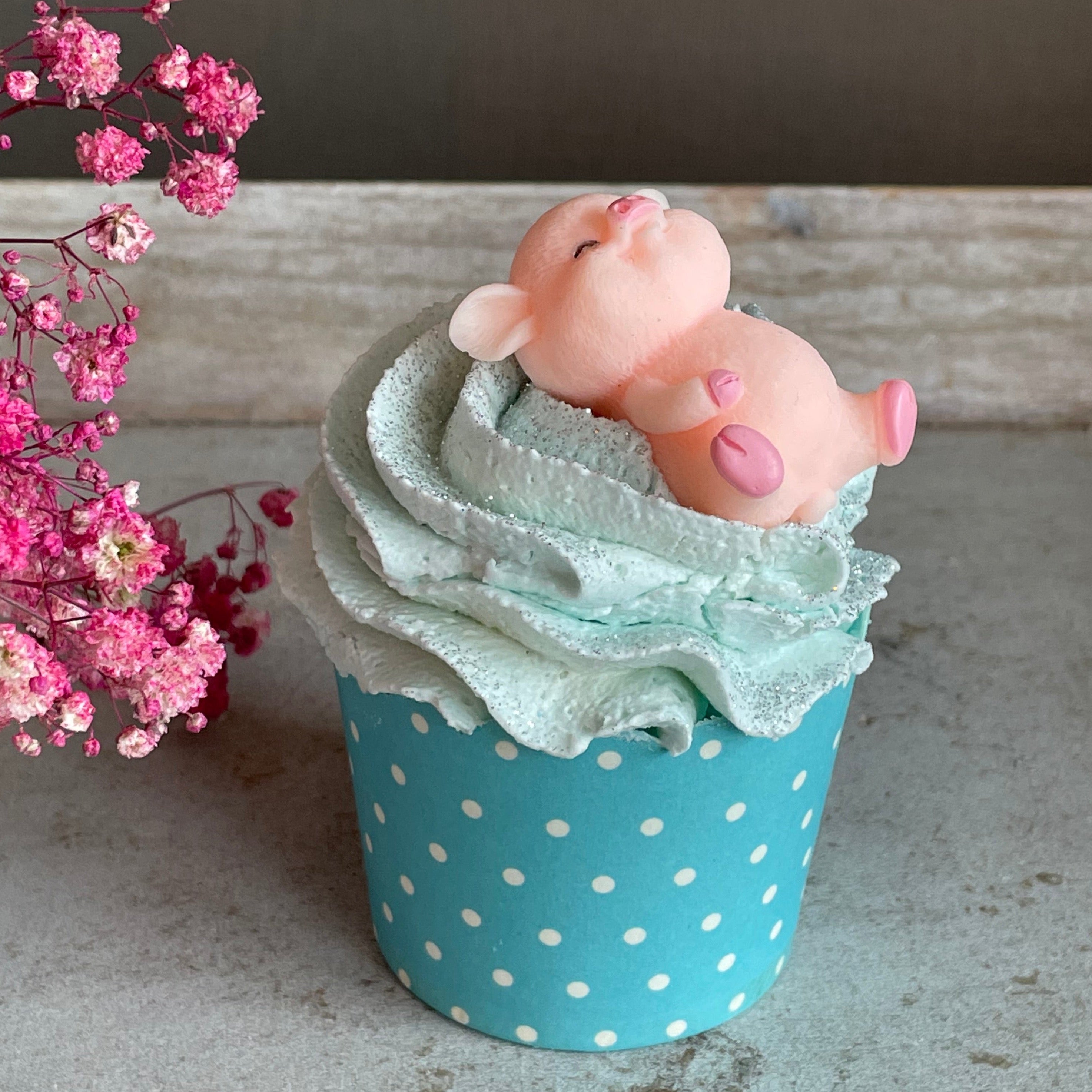 Badecupcake #Vanille - Schwein