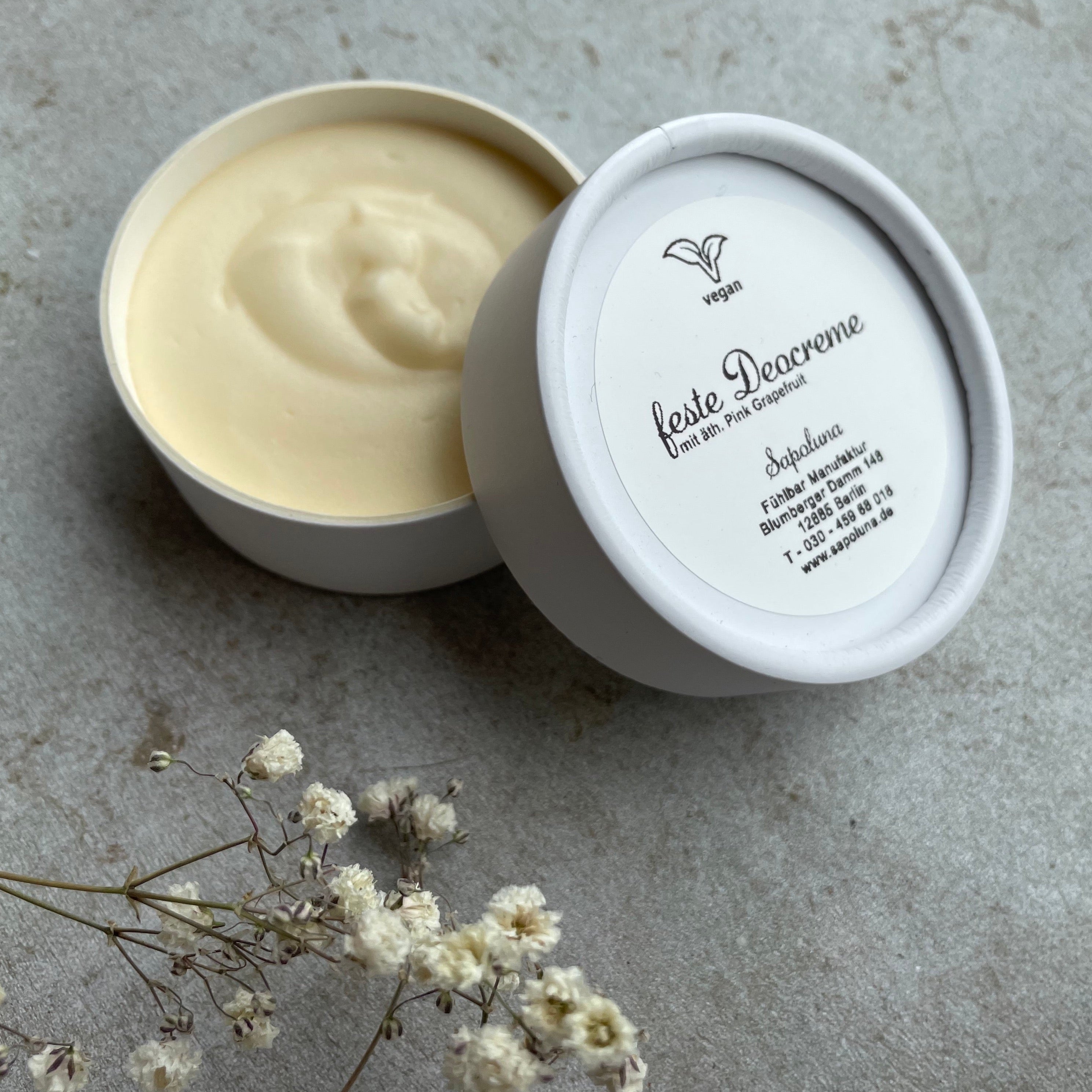 Bio-feste Deocreme Pink Grapefruit vegan 25g