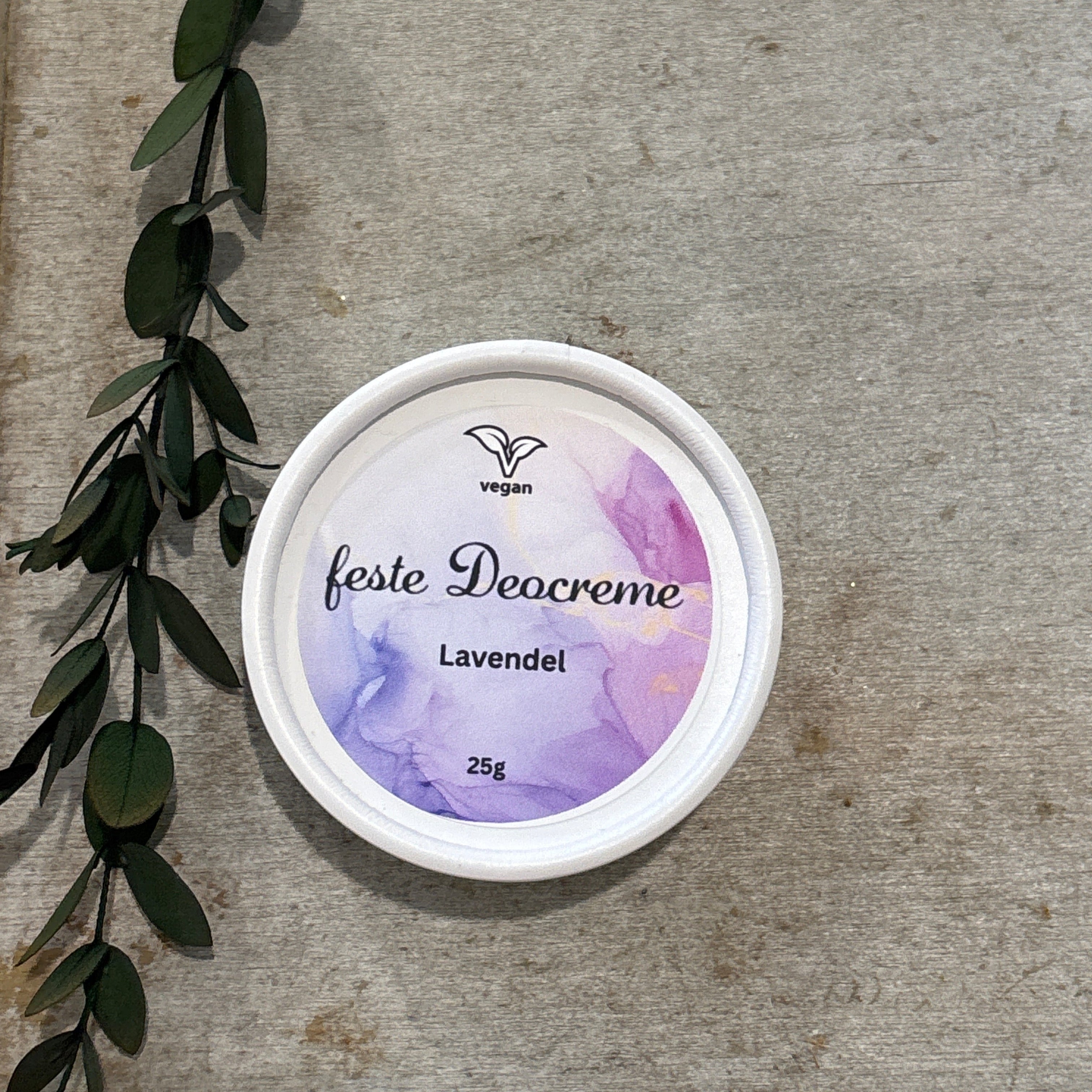 Bio-feste Deocreme Lavendel vegan 25g