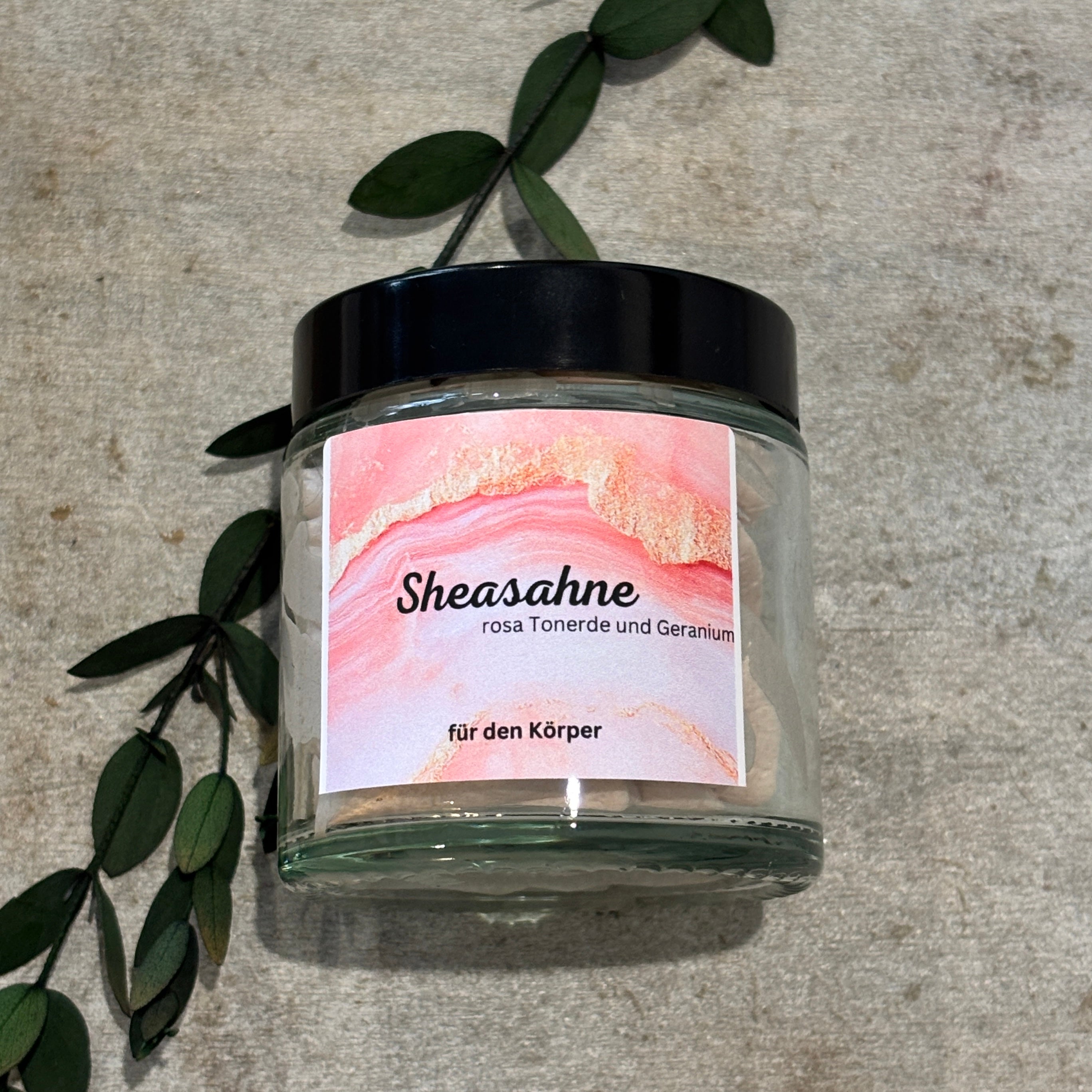Sheasahne Geranium mit rosa Tonerde 45g