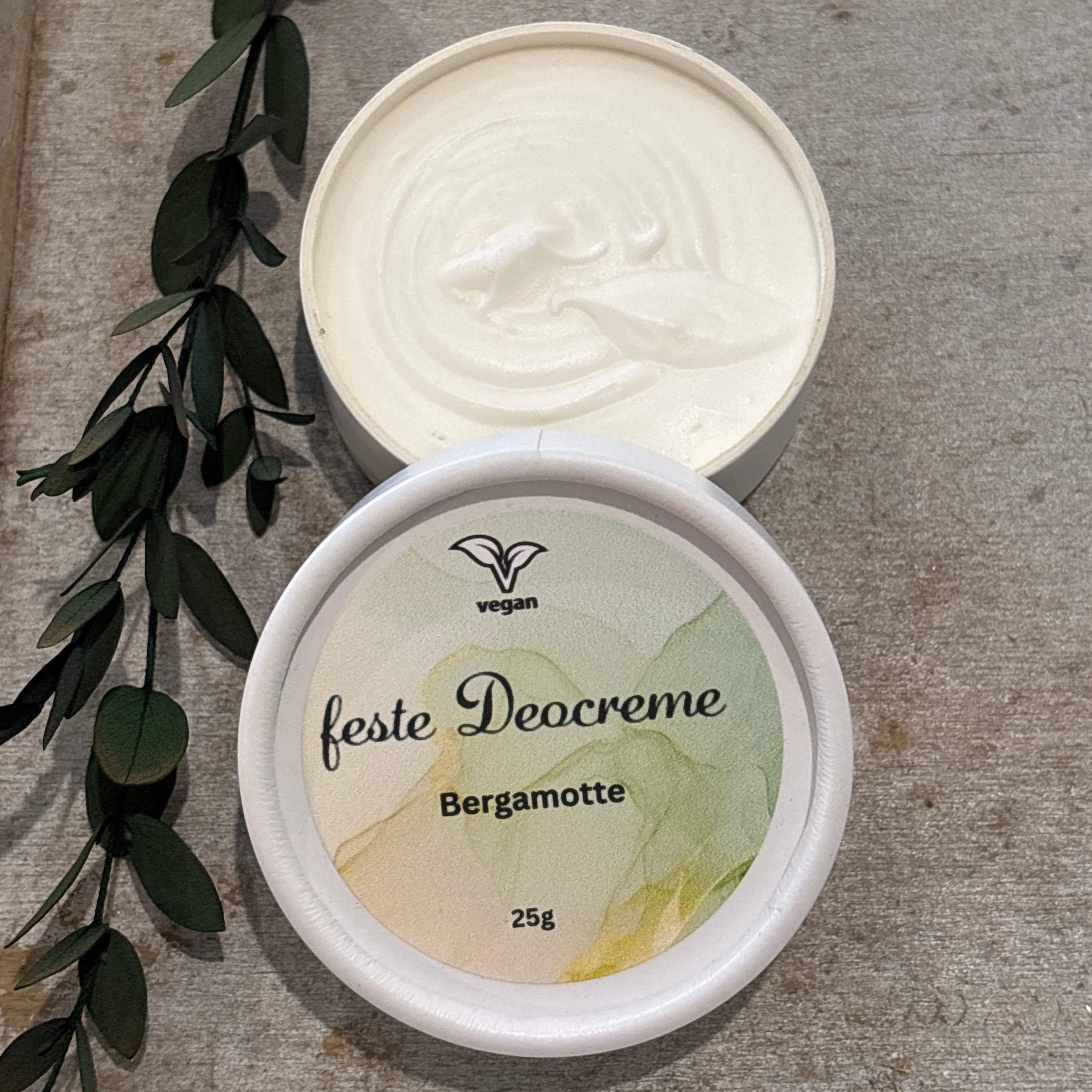 Bio-feste Deocreme Bergamotte vegan 25g