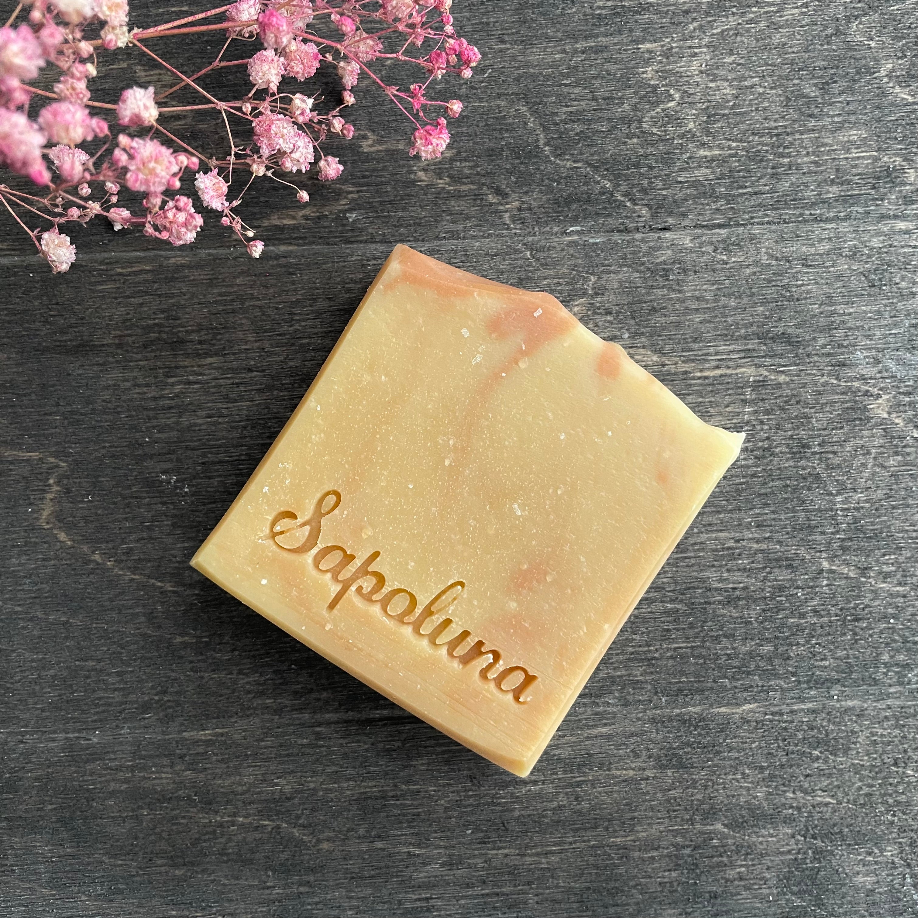 Luna Rosea - Demeter Gesichtsreinigungsseife mit rosa Tonerde 70g