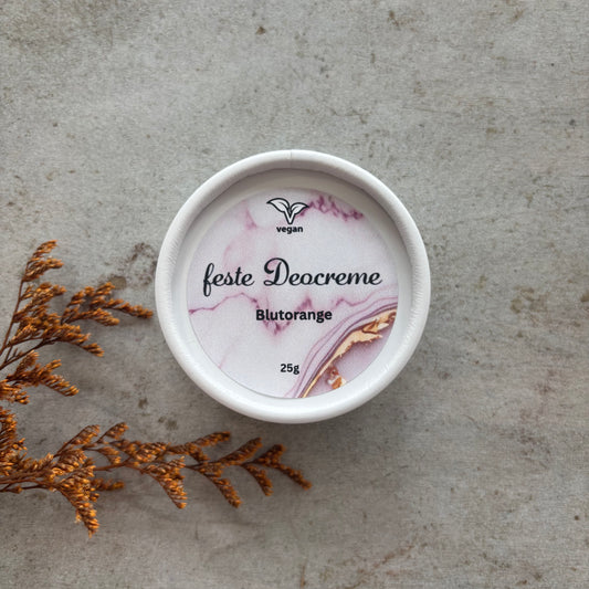 Bio-feste Deocreme Blutorange vegan 25g