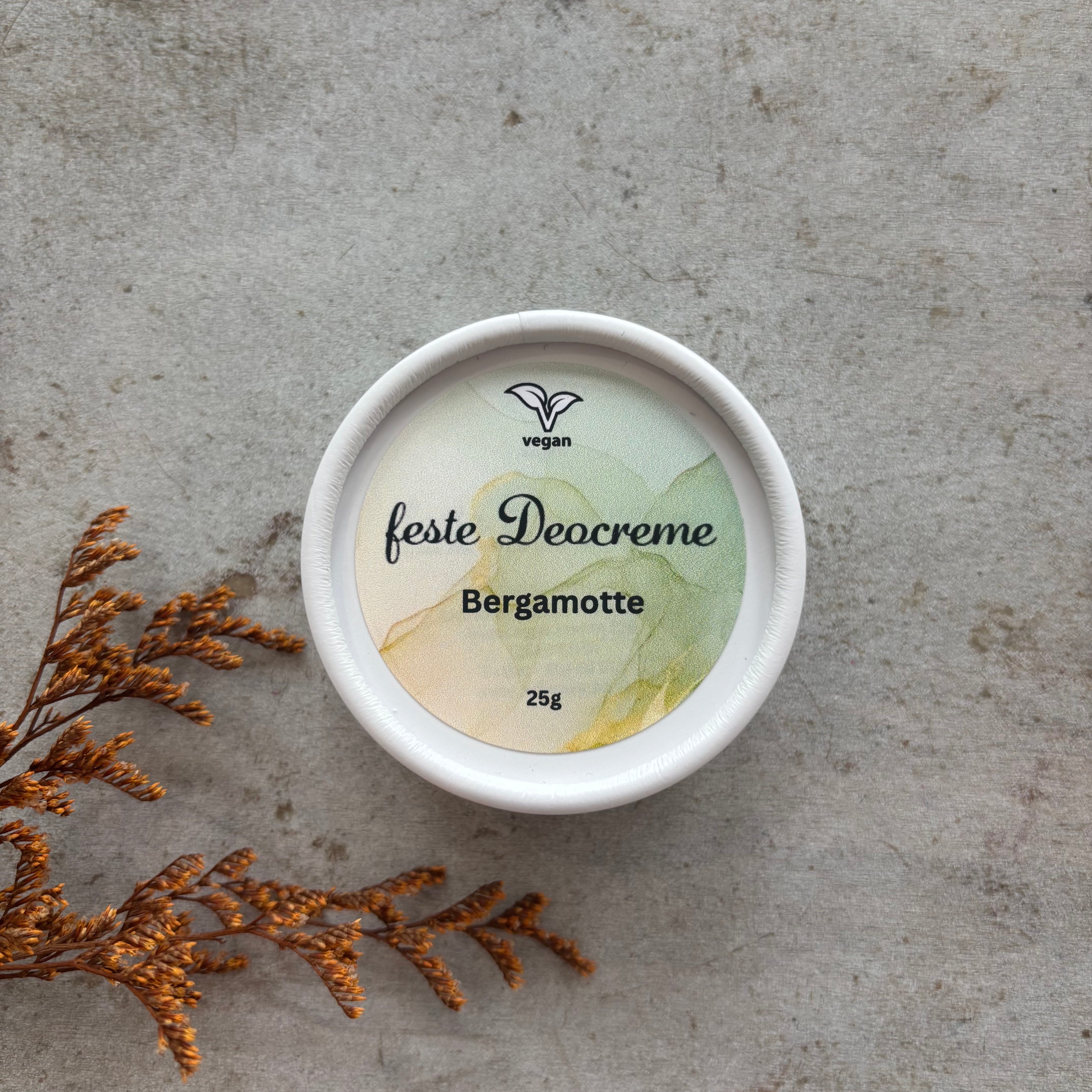 Bio-feste Deocreme Bergamotte vegan 25g