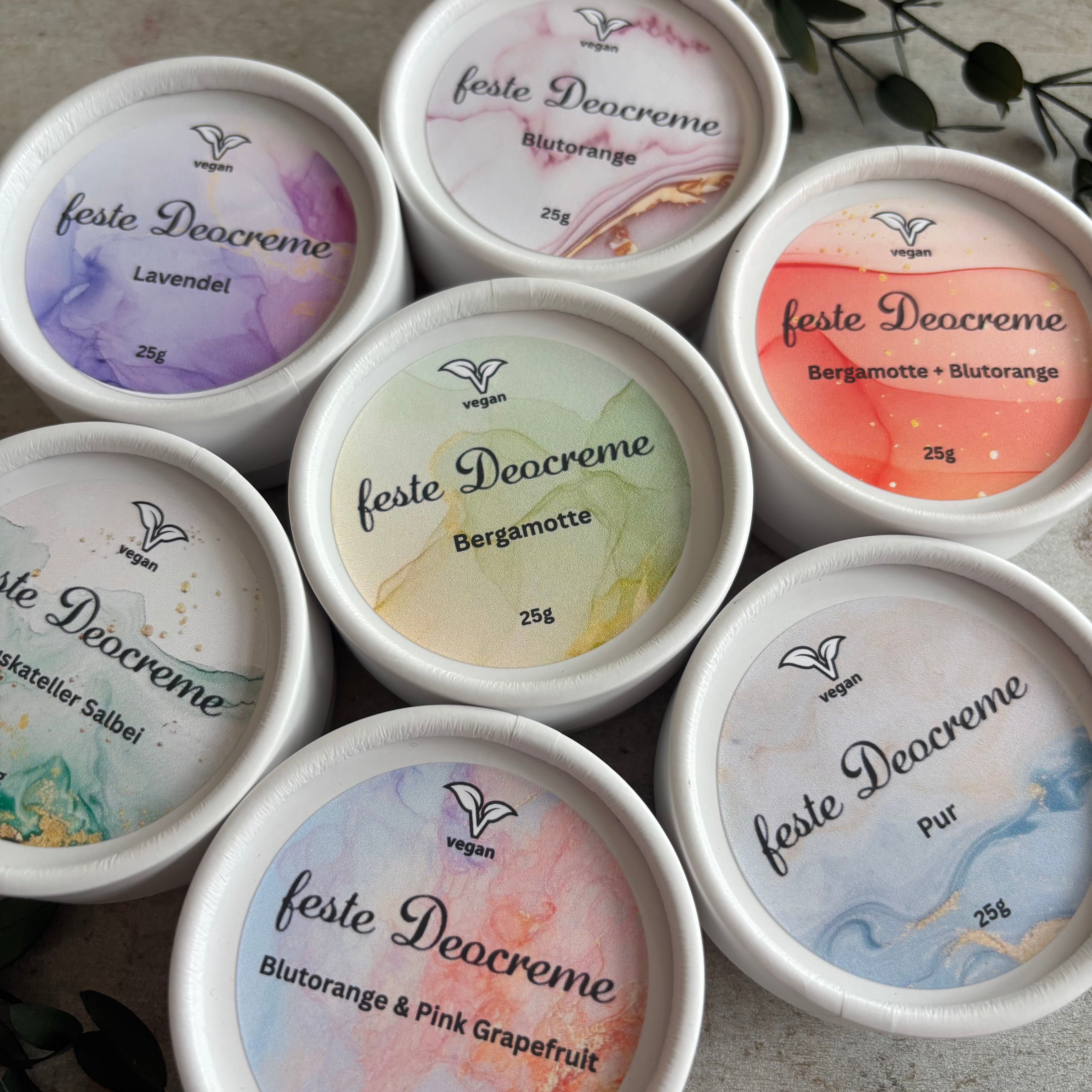 Bio-feste Deocreme pur vegan 25g
