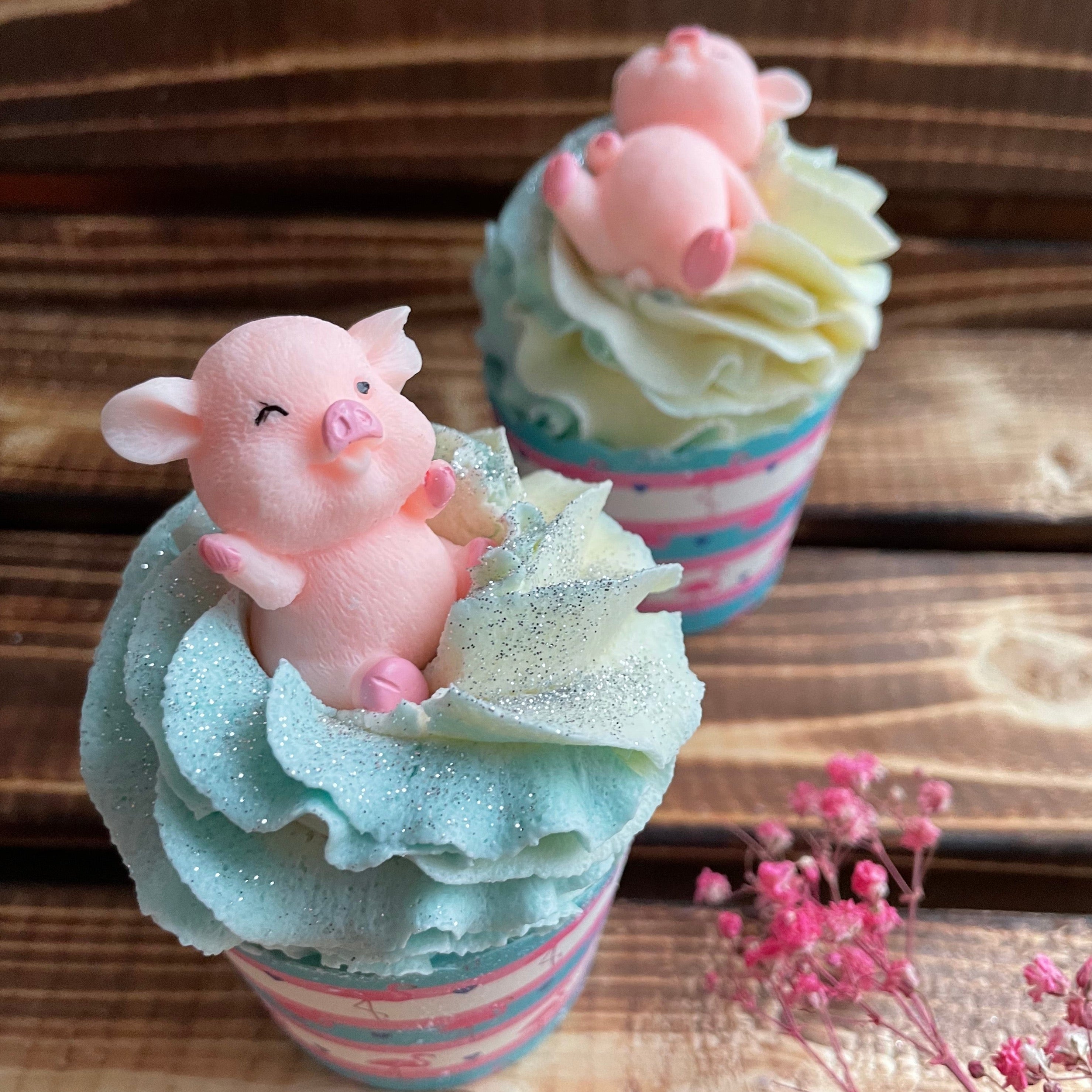 Badecupcake #Vanille - Schwein