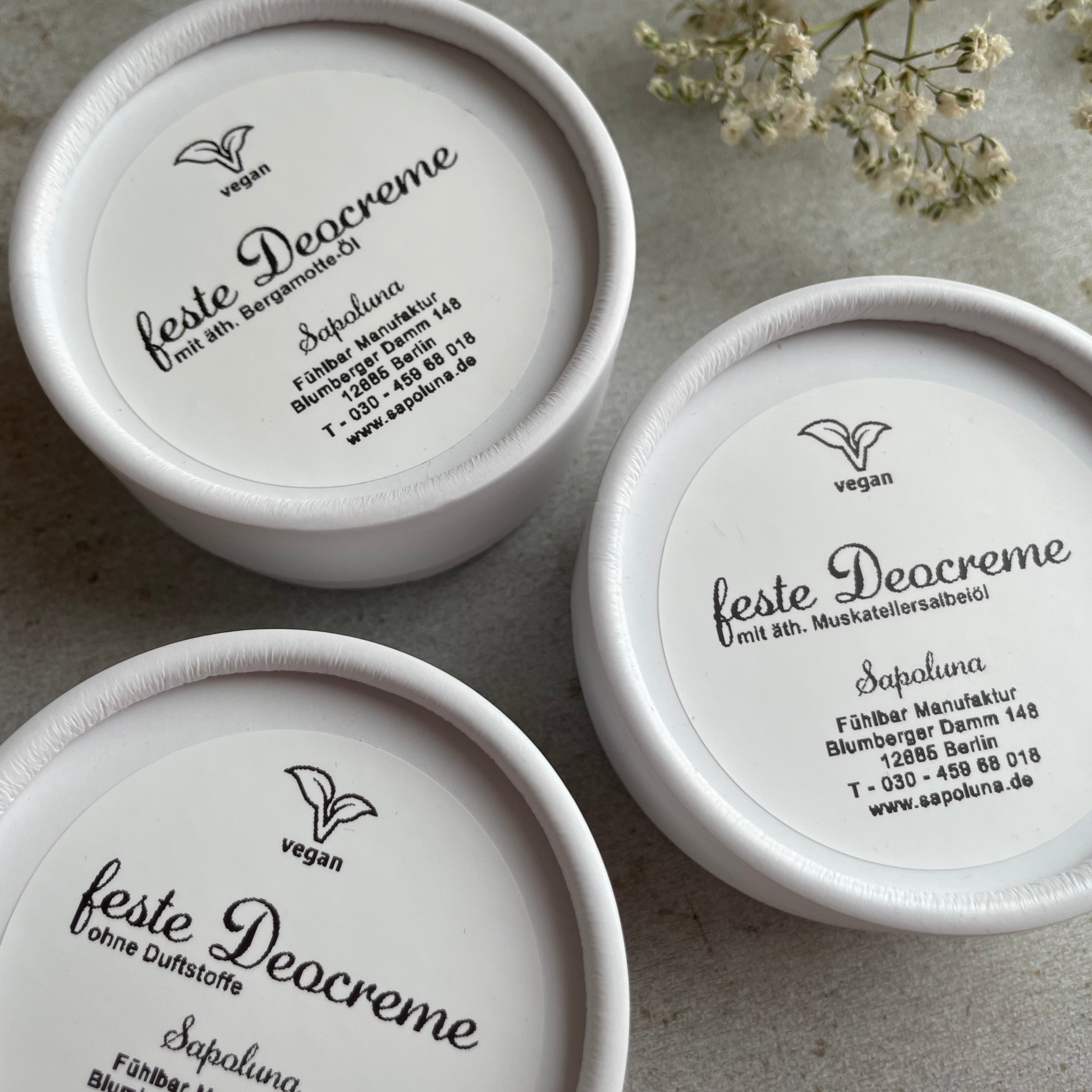 Bio-feste Deocreme Bergamotte vegan 25g