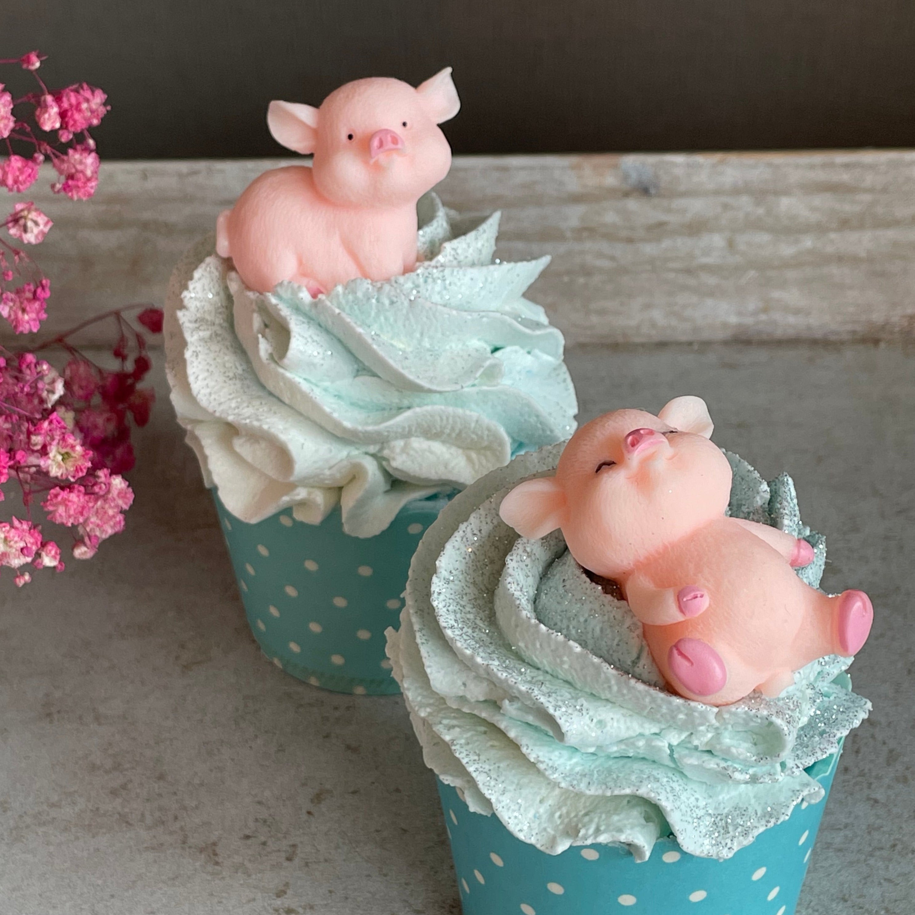 Badecupcake #Vanille - Schwein