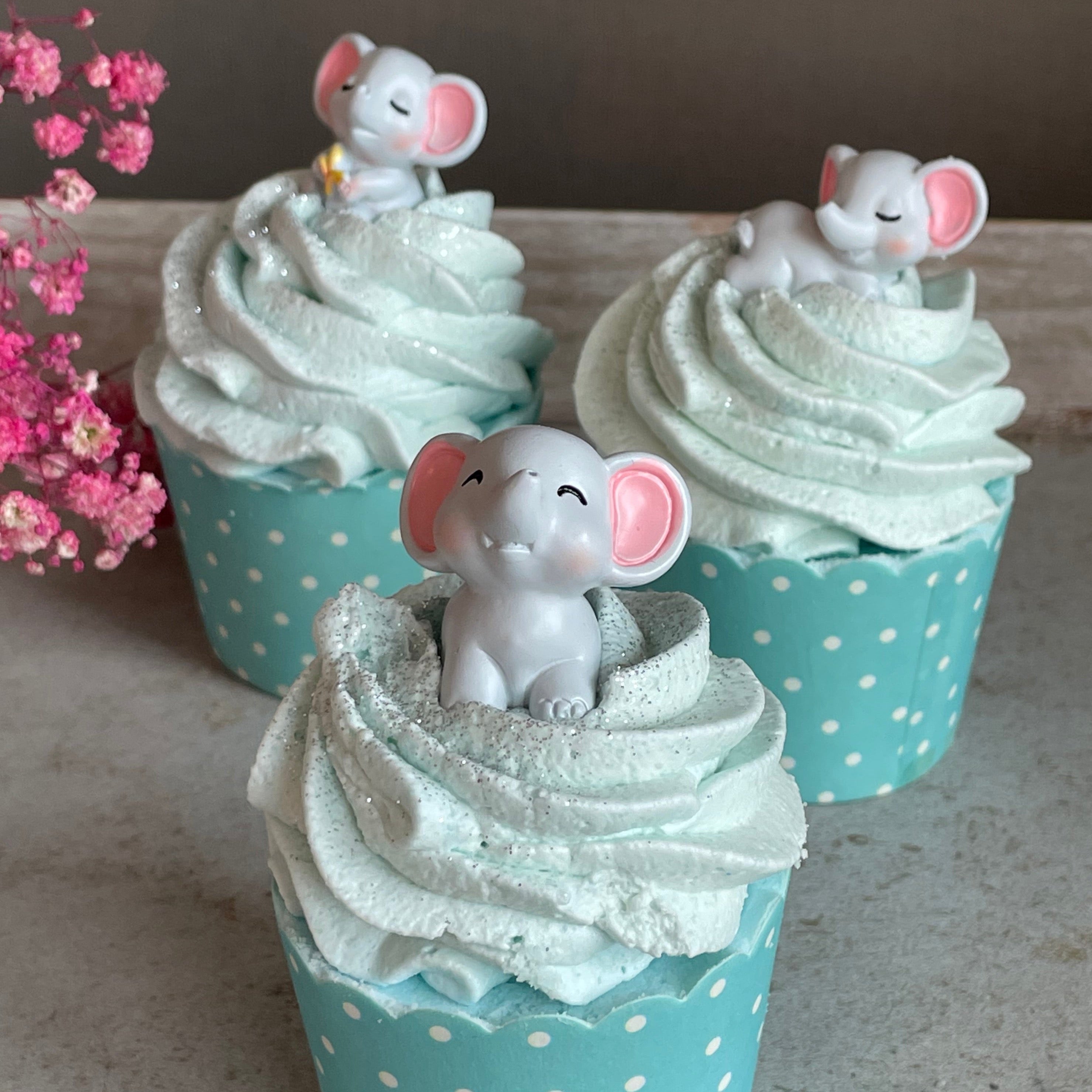 Badecupcake #Vanille - Elefant