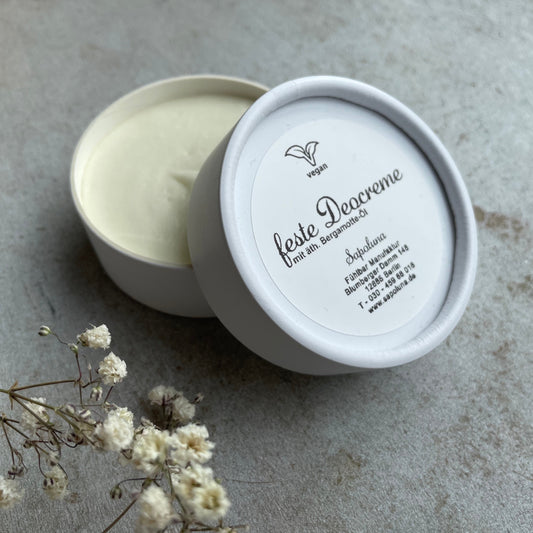 Bio-feste Deocreme Bergamotte vegan 25g