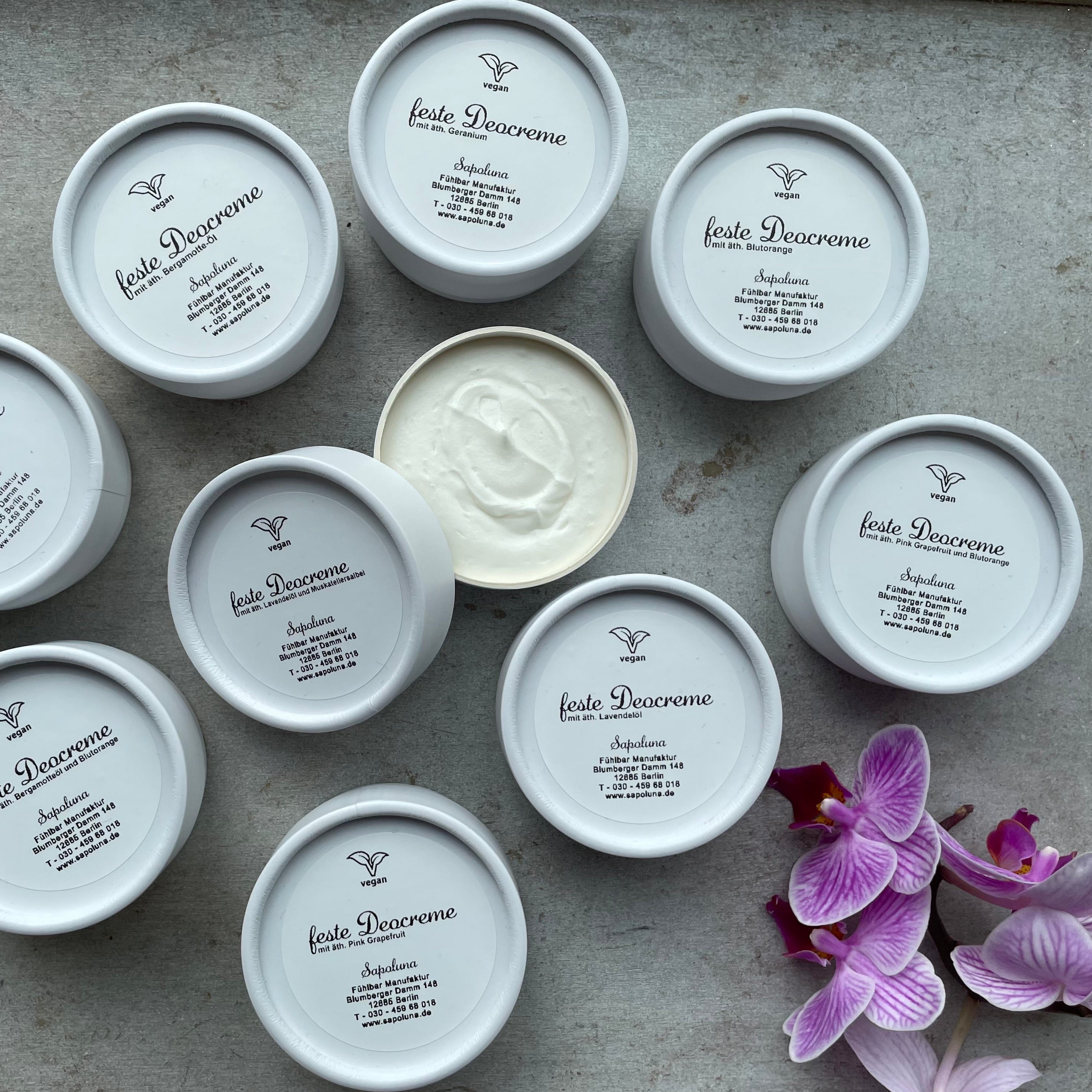 Bio-feste Deocreme Lavendel vegan 25g